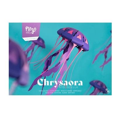 Plego 3d papirnata figura meduza (chrysaora hysoscella)