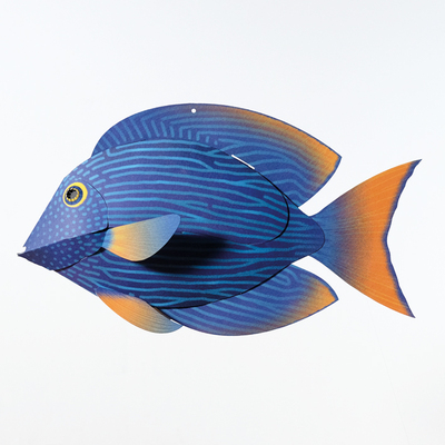 Plego 3d papirnata figura riba kirurg (strigosus)2