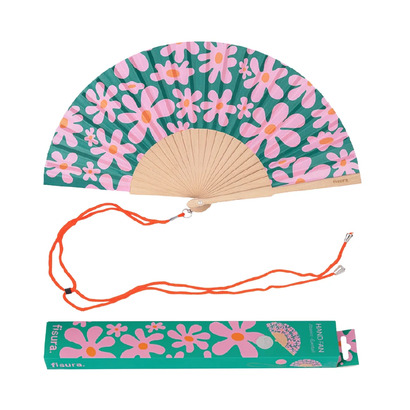 Fisura lepeza pink & green flowers