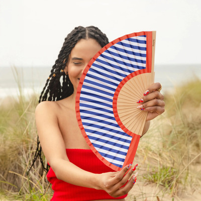 Fisura lepeza red & blue stripes 1