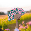 Fisura lepeza pink & green flowers 1