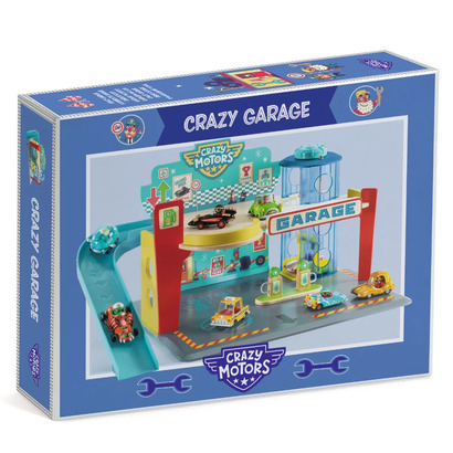 Djeco garaža crazy motors