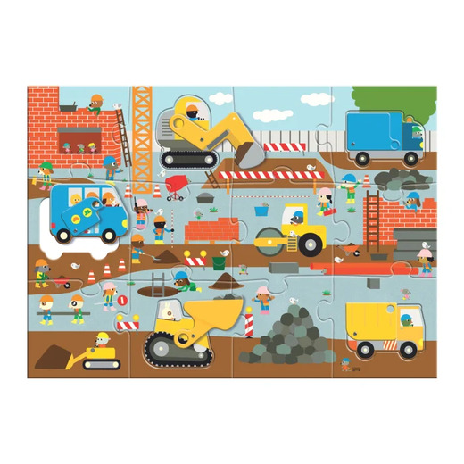 Djeco velike puzzle gradilište 1