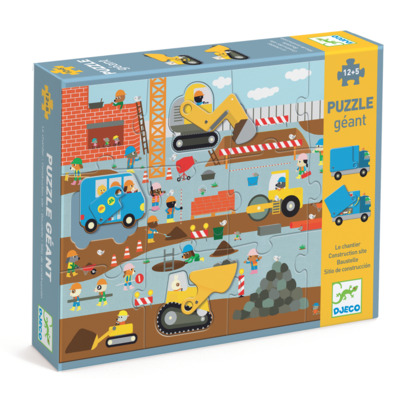 Djeco velike puzzle gradilište