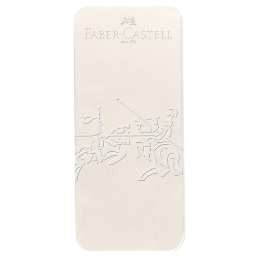 Faber castell garnitura kemijska nalivpero grip harmony bijela 1