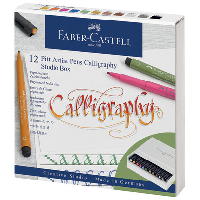 Faber castell set za kaligrafiju pitt artist 12 boja