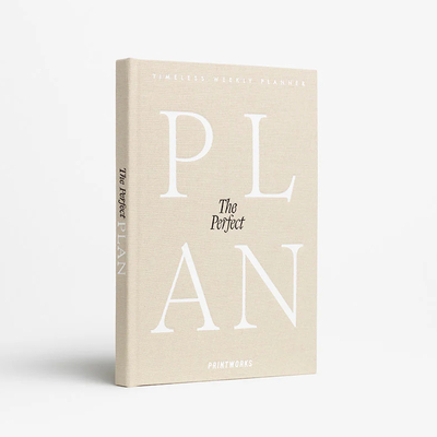 Printworks tjedni planer the perfect plan bež 1