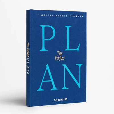 Printworks tjedni planer the perfect plan plavi 1