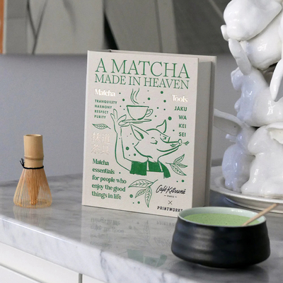 Printworks set matcha cafe 3