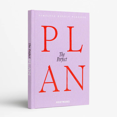 Printworks tjedni planer the perfect plan ljubičasti 1