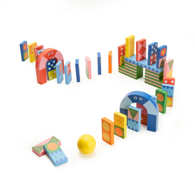 Kikkerland domino topple twist 2