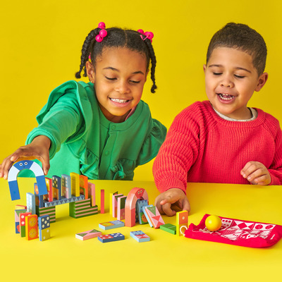 Kikkerland domino topple twist 5