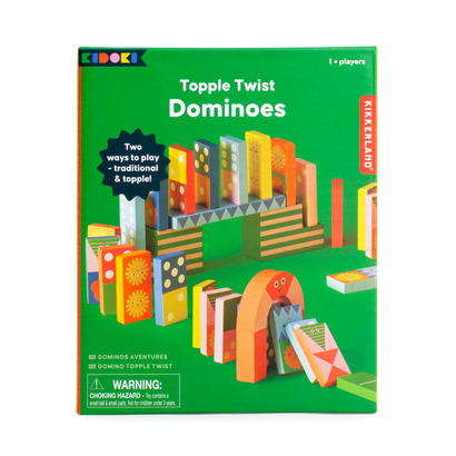 Kikkerland domino topple twist