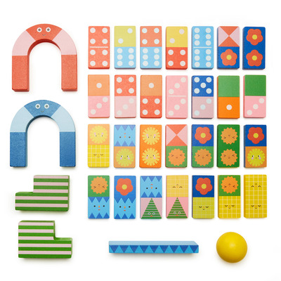 Kikkerland domino topple twist 3