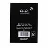 Clf rhodia blok dotpad dots 8,5x12cm crni 1