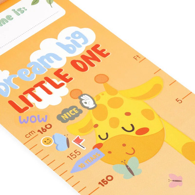 Legami zidna tablica visine dream big giraffe 2
