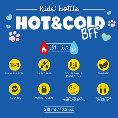Legami dječja termo boca panda 310ml 5