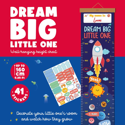 Legami zidna tablica visine dream big space 4