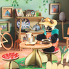 Djeco kreativni set mi house olive 4