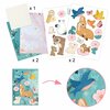 Djeco kreativni set fluffy box 4