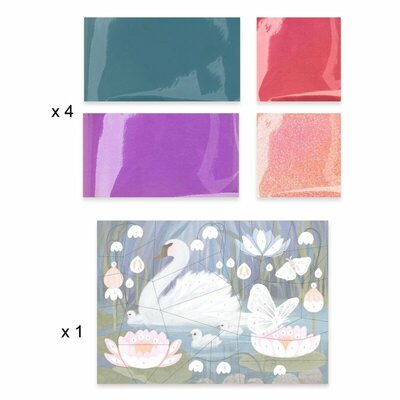 Djeco kreativni set fluffy box 2
