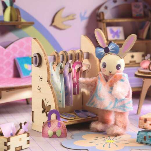 Djeco kreativni set mi house rosie 3