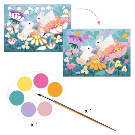 Djeco kreativni set fluffy box 3