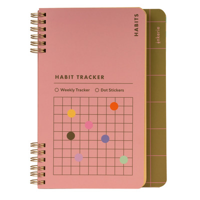 Kikkerland bilježnica habit & goals tracker 1