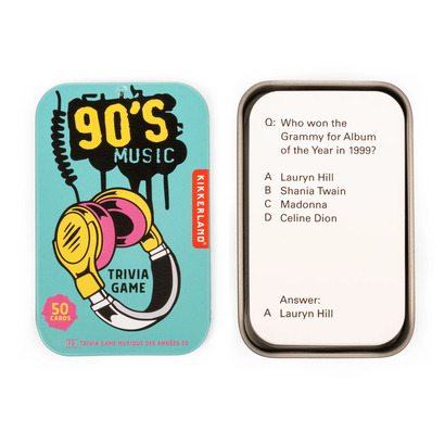 Kikkerland igra 90's music trivia game