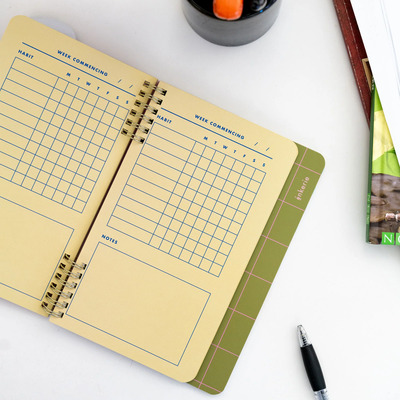 Kikkerland bilježnica habit & goals tracker 3