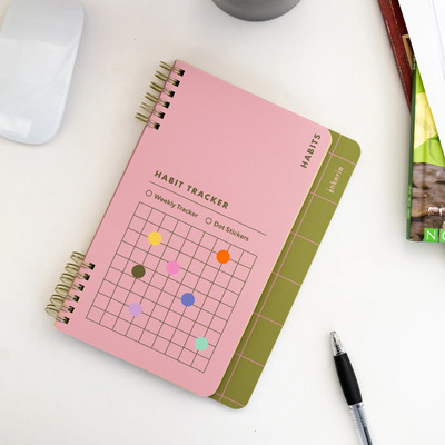 Kikkerland bilježnica habit & goals tracker 2
