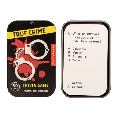 Kikkerland igra true crime trivia 1