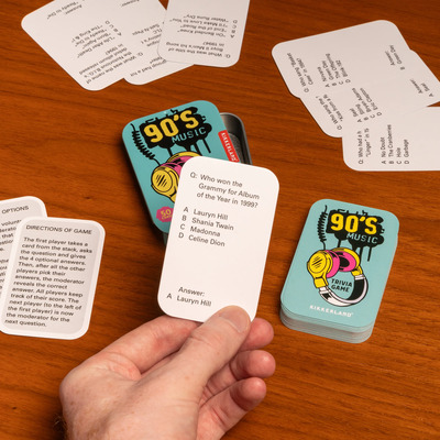 Kikkerland igra 90's music trivia game 1