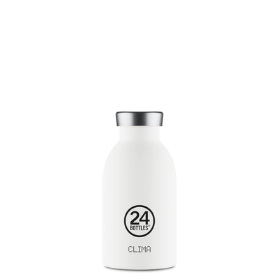 Termos boca 24bottles ice white 330ml