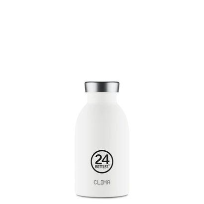 Termos boca 24bottles ice white 330ml