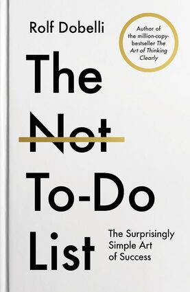 The not to do list