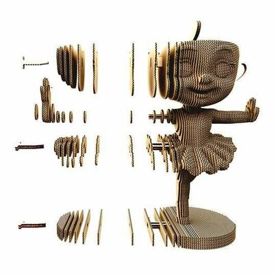 Cartonic 3d puzzle ballerina cappuccina & prijatelji 3