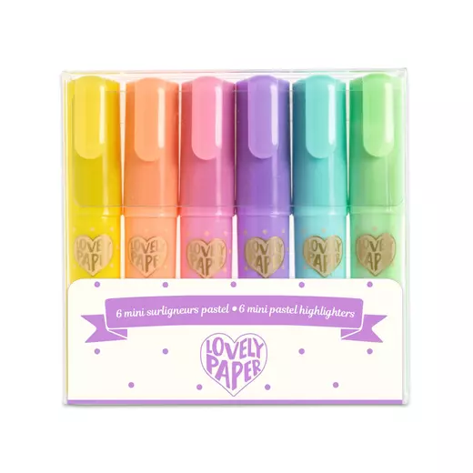 Djeco set mini markera pastel