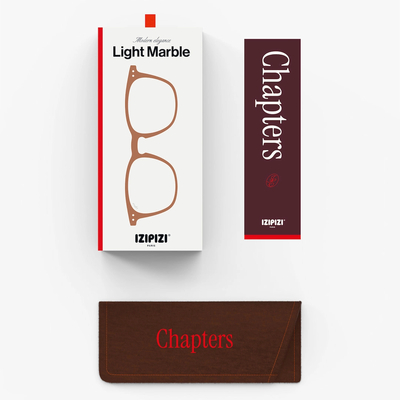 Izipizi naočale za čitanje #e chapters light marble +2 3