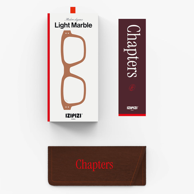Izipizi naočale za čitanje #q chapters light marble +2 3