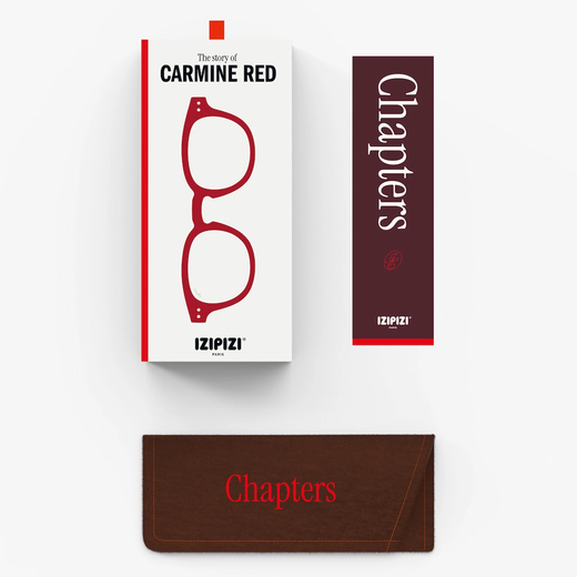Izipizi naočale za čitanje #c chapters carmine red +1 3