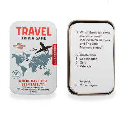 Kikkerland igra travel trivia