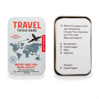 Kikkerland igra travel trivia