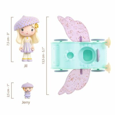 Djeco tinyly lutkica s autićem jil 3