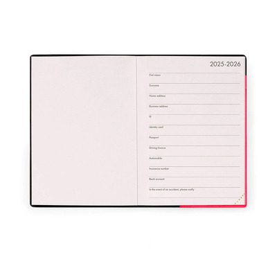 Legami dnevni planer 2026. cherry bomb 12x18cm 1