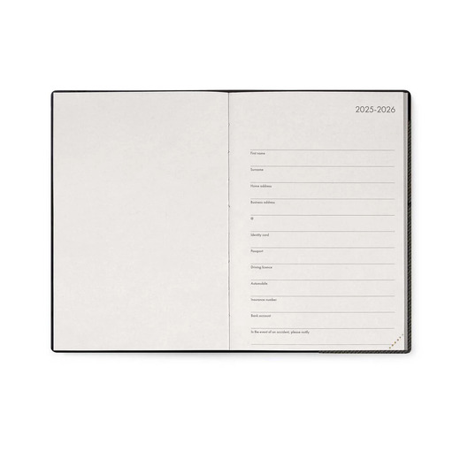 Legami dnevni planer 2026. deep graphite 12x18cm 1
