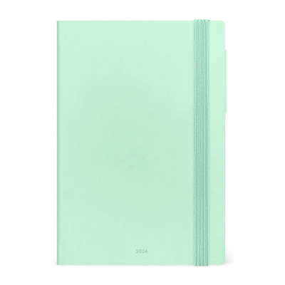 Legami dnevni planer 2026. pastel mint 12x18cm