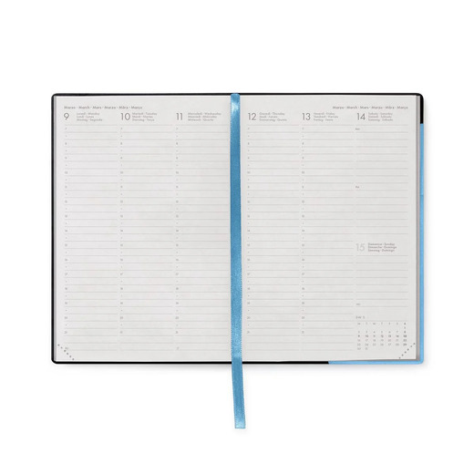 Legami tjedni planer 2026. retro blue 12x18cm 2