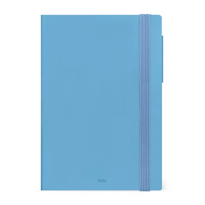 Legami tjedni planer 2026. retro blue 12x18cm