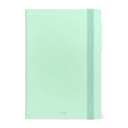Legami tjedni planer 2026. pastel mint 12x18cm